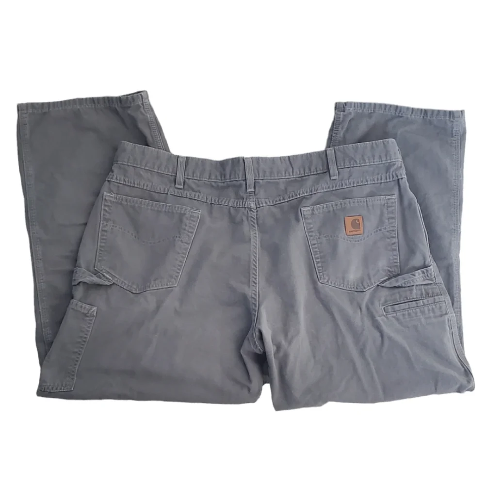 Carhartt Carpenter Gray Loose Fit Pants. 41 x 28.
